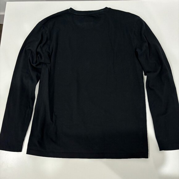 Zara Men's Black Long Sleeve Shirt | Size Medium - Picture 2 of 2